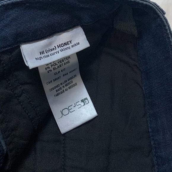 NWT Joe’s Jeans Honey Curvy High Rise Skinny Jeans - Picture 10 of 10